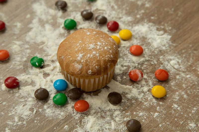 sweet muffin delicious desserts, food in studio