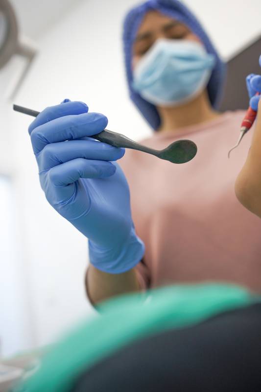 holding dental professional instruments,, dental medicine