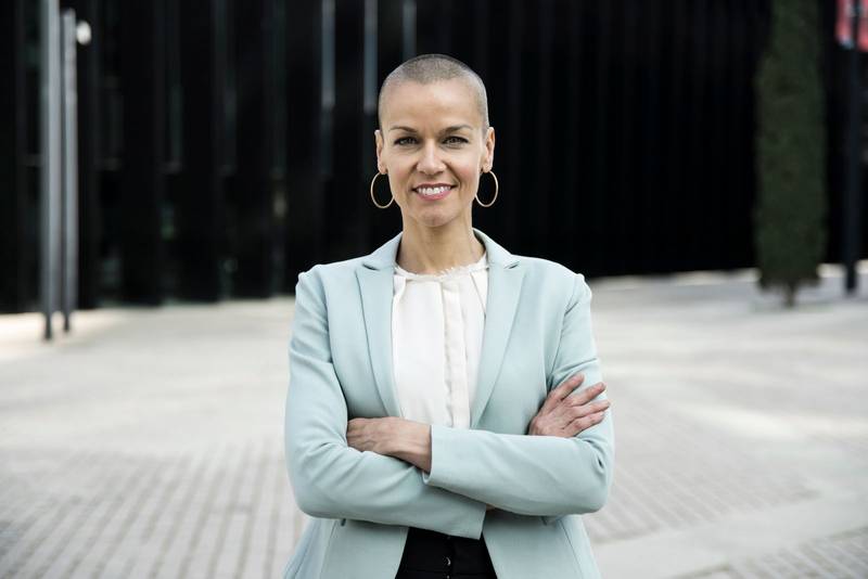 Portrait of a female executive looking confident. Businesswoman staring at the camera with a stylish look.