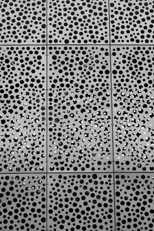 repetition and variation generate visual depth, offering a blend of design